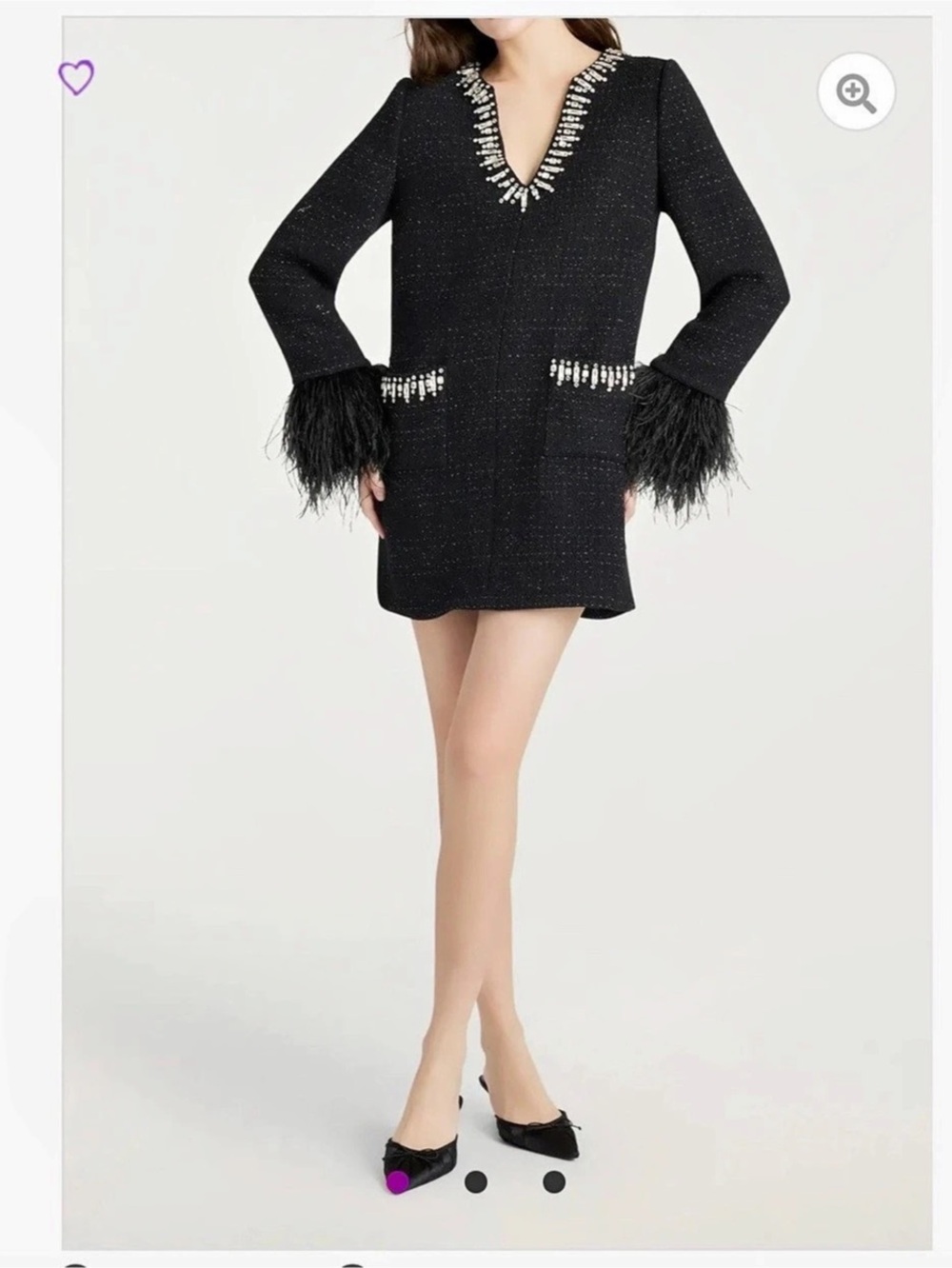 Cinq a Sept Static Boucle Kas Dress, NWT